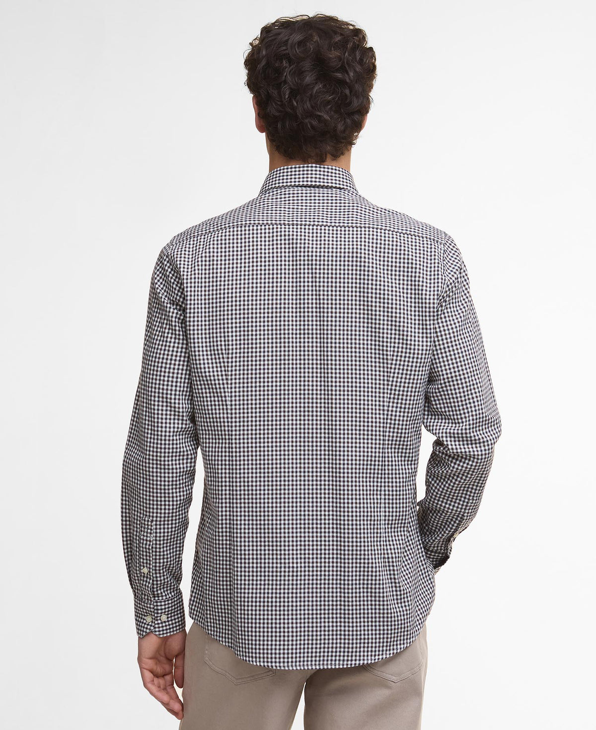 Barbour Padshaw Tailored Gingham Shirt - Brown