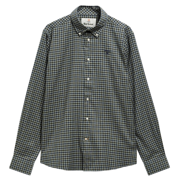 Barbour Finkle Tailored Long-Sleeved Shirt - Green
