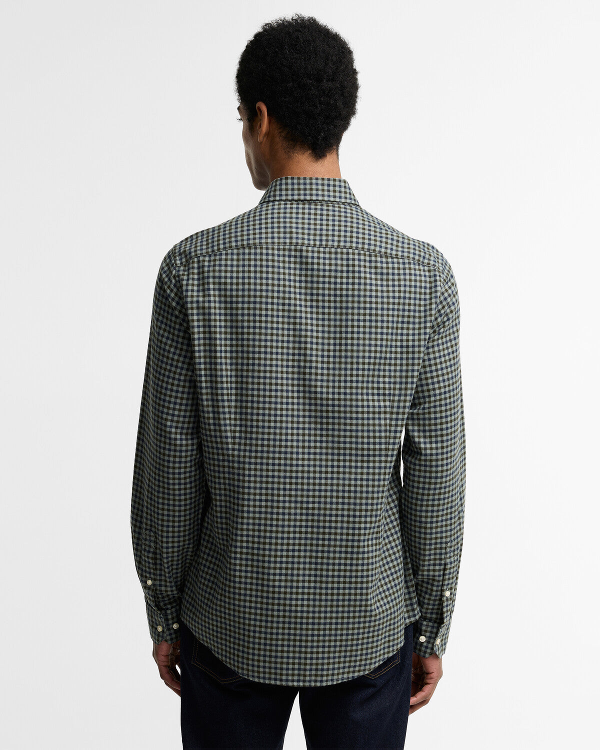 Barbour Finkle Tailored Long-Sleeved Shirt - Green