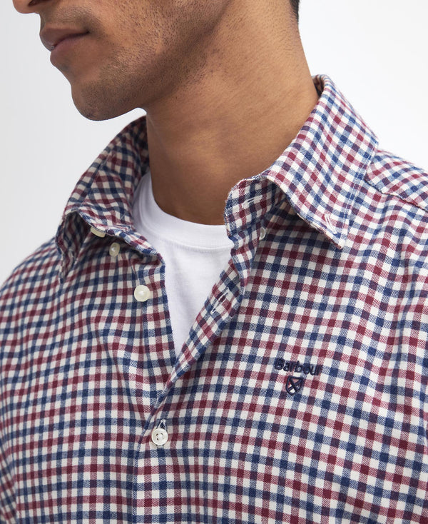 Barbour Finkle Tailored Fit Shirt - Red