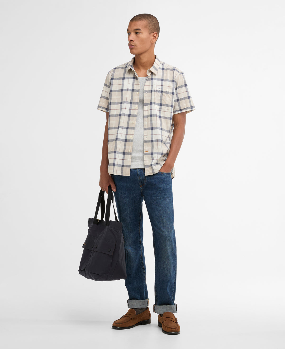 Barbour Gordon Summer Fit Shirt - Oban Mist Tartan