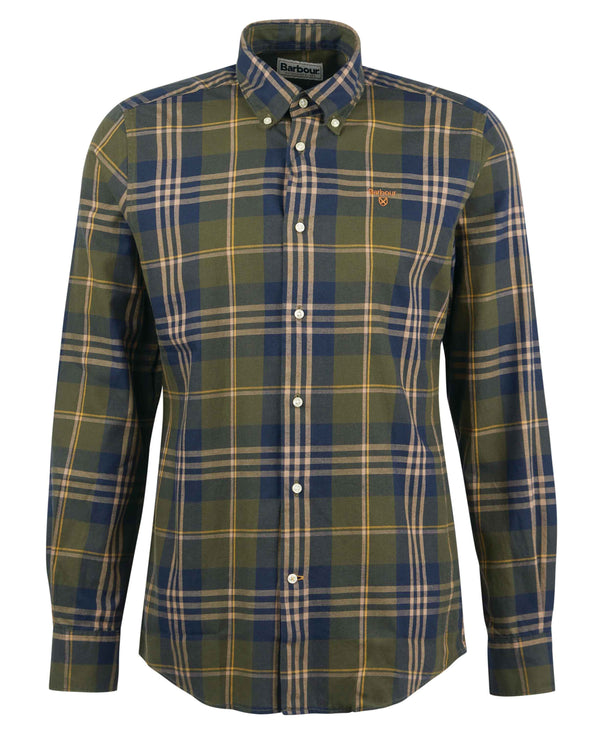 Barbour Edgar Tailored Shirt - Olive Green