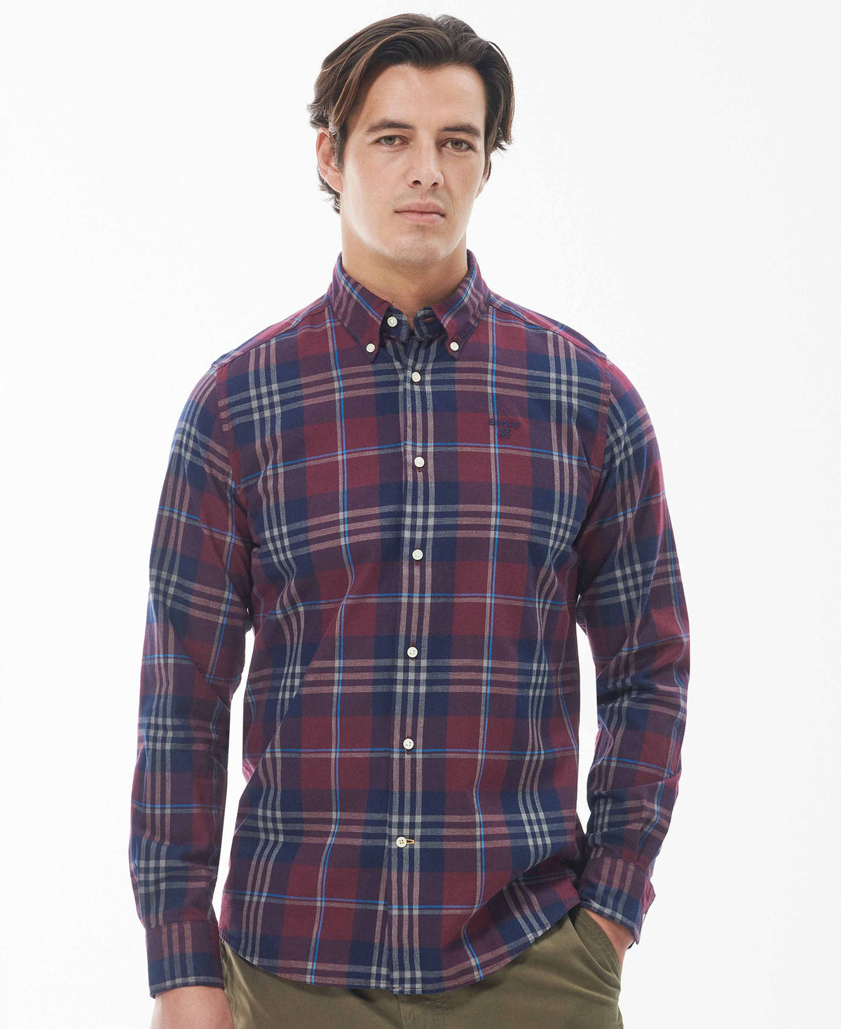 Barbour Edgar Tailored Shirt - Red
