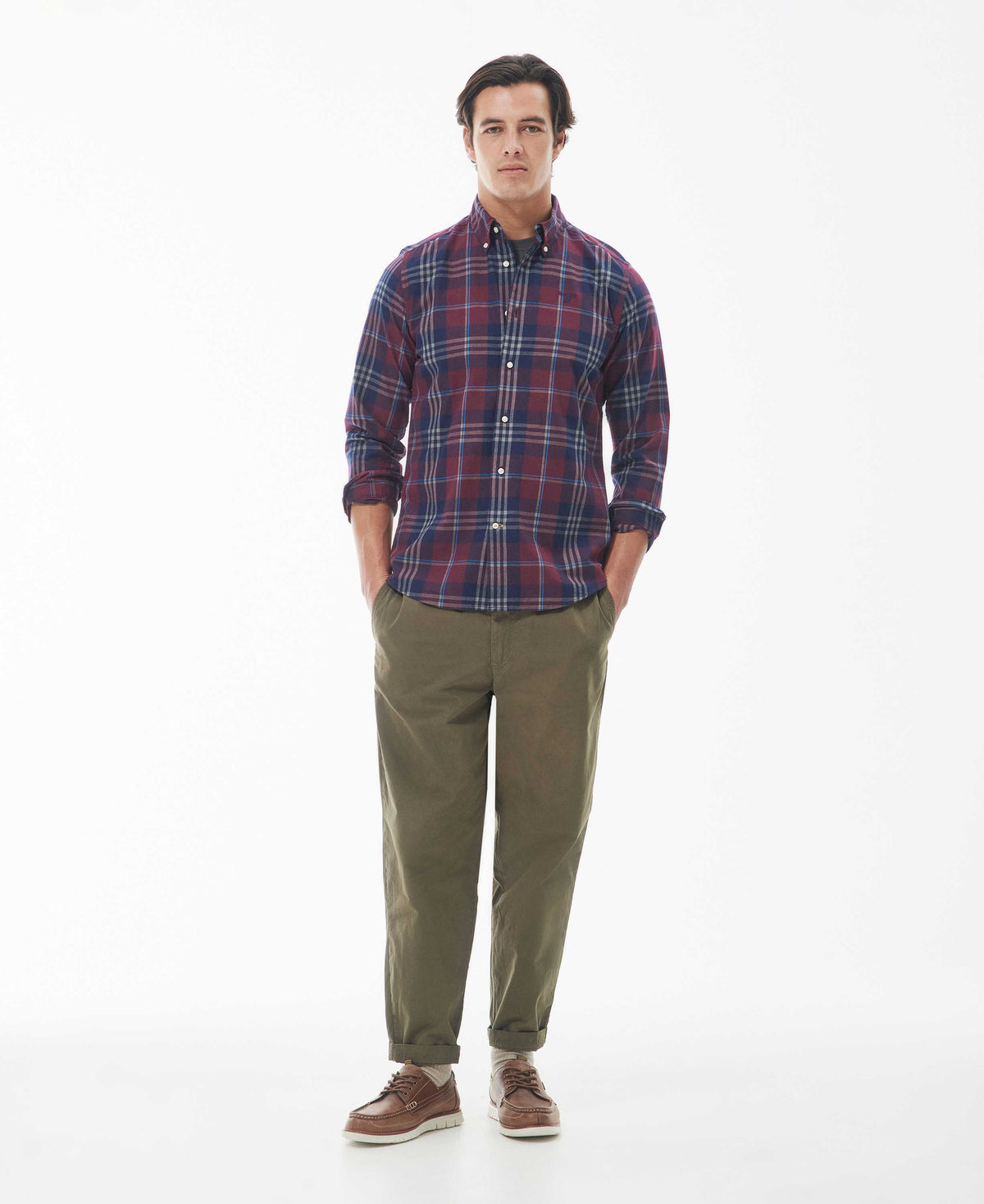 Barbour Edgar Tailored Shirt - Red