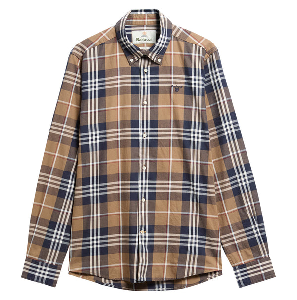 Barbour Edgar Tailored Long-Sleeved Shirt - Brown