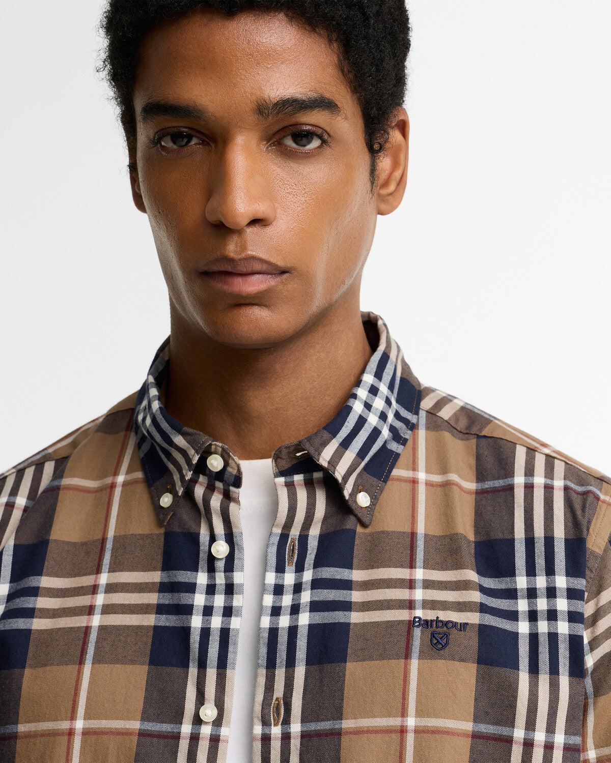 Barbour Edgar Tailored Long-Sleeved Shirt - Brown