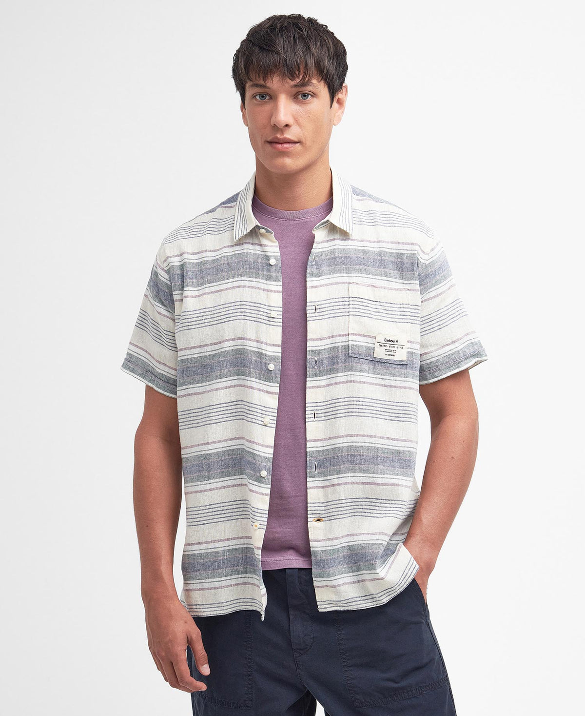 Barbour Crimwell Shirt - Whisper White