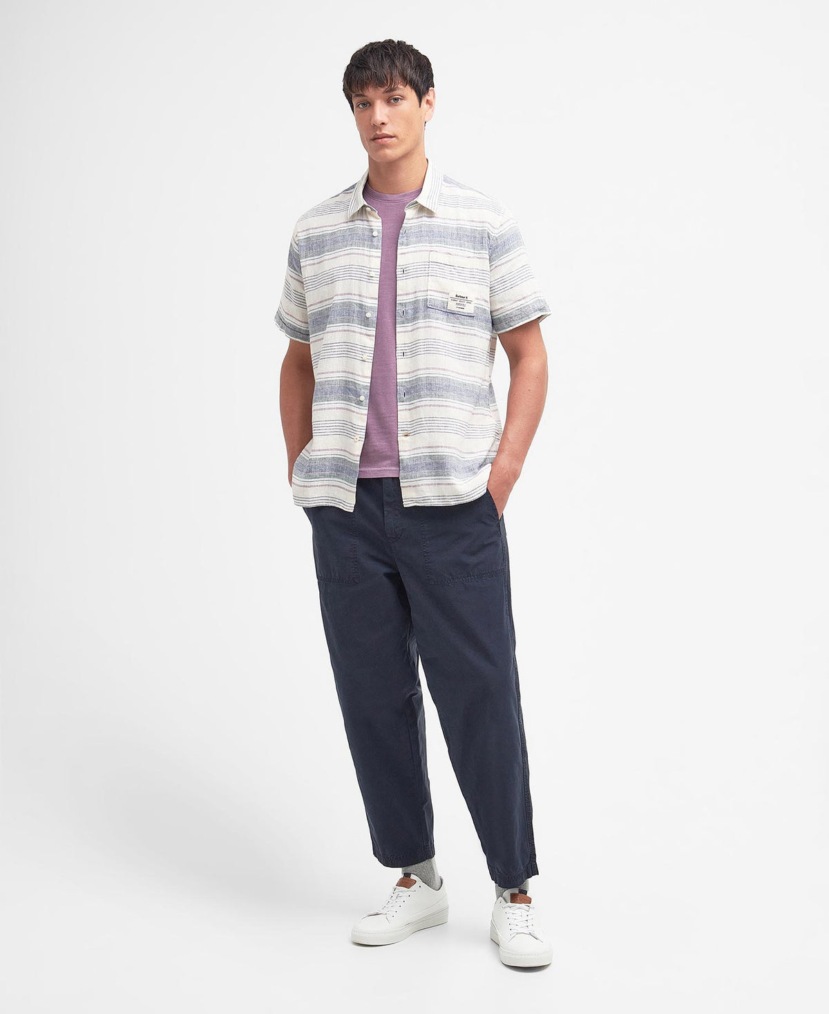 Barbour Crimwell Shirt - Whisper White