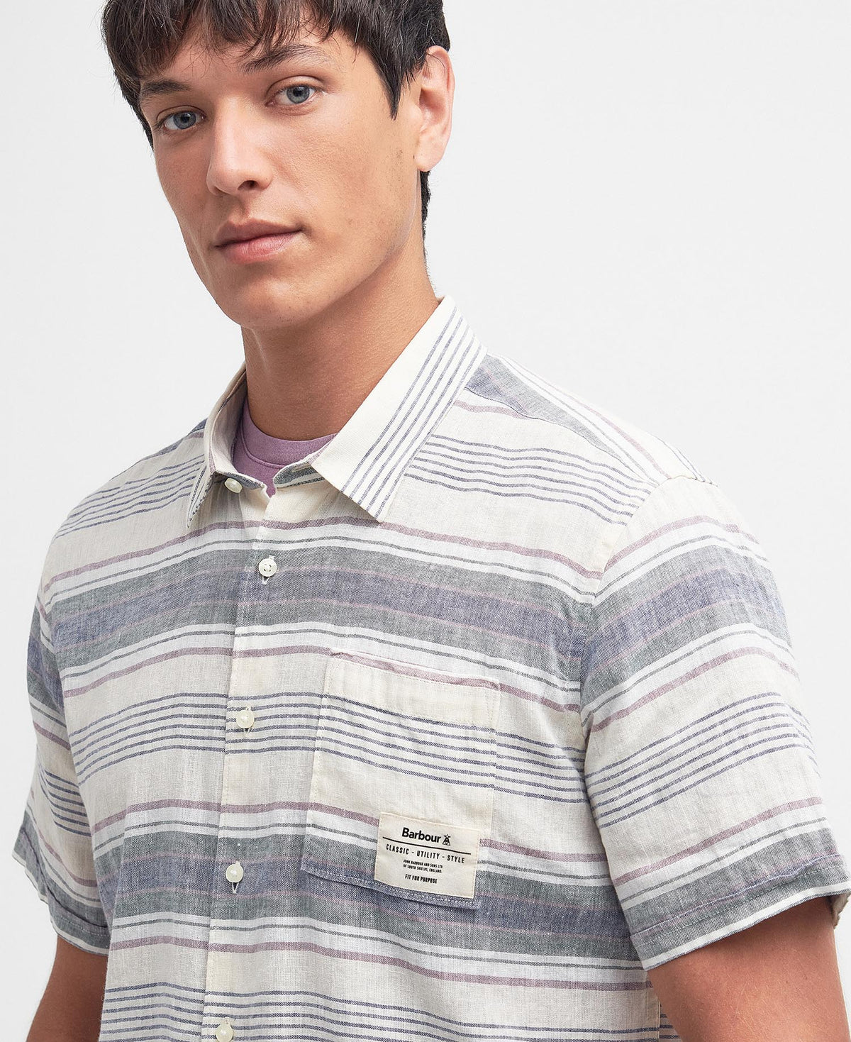 Barbour Crimwell Shirt - Whisper White