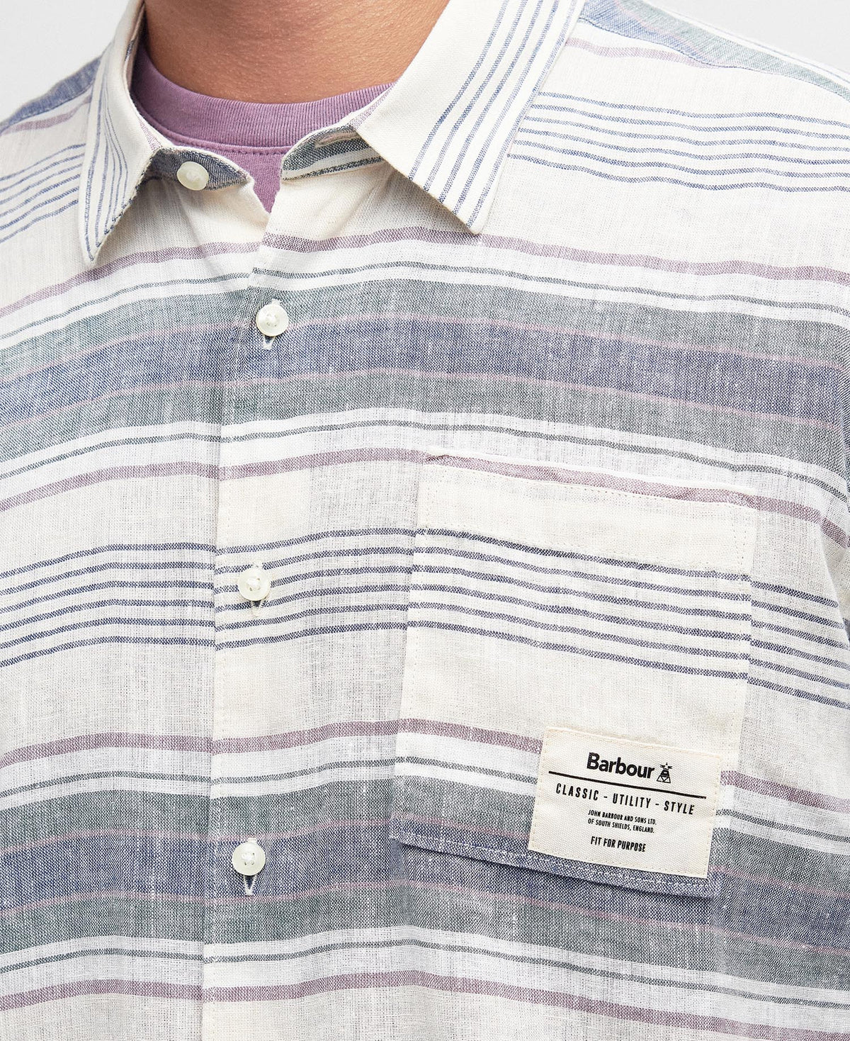 Barbour Crimwell Shirt - Whisper White