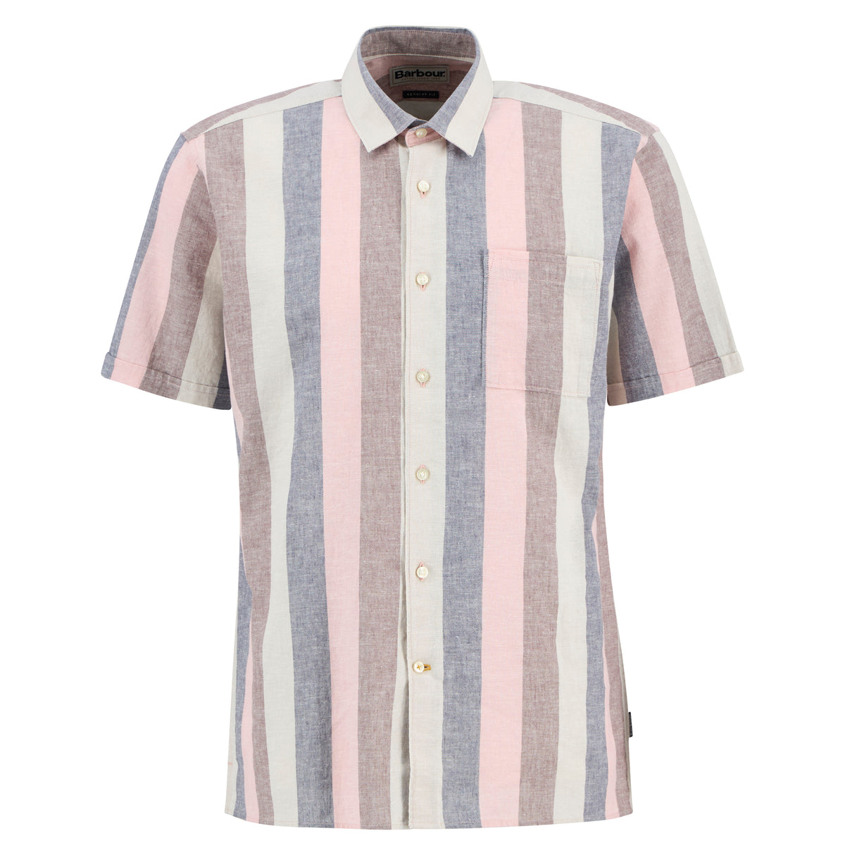Barbour Portwell Summer Fit Shirt - Pink