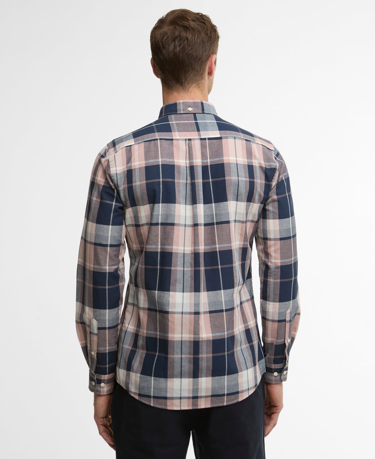 Barbour Newbridge Checked Tailored Shirt - Navy