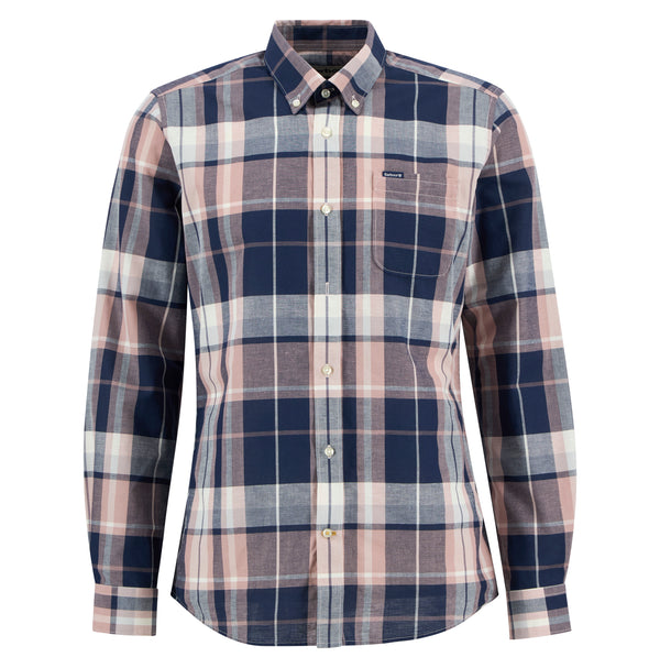 Barbour Newbridge Checked Tailored Shirt - Navy