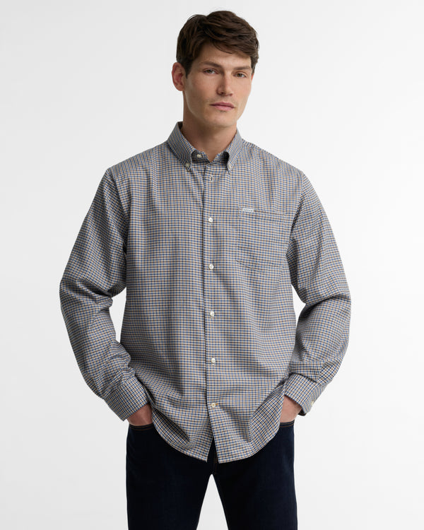 Barbour Barnard Check Shirt - Deep Blue