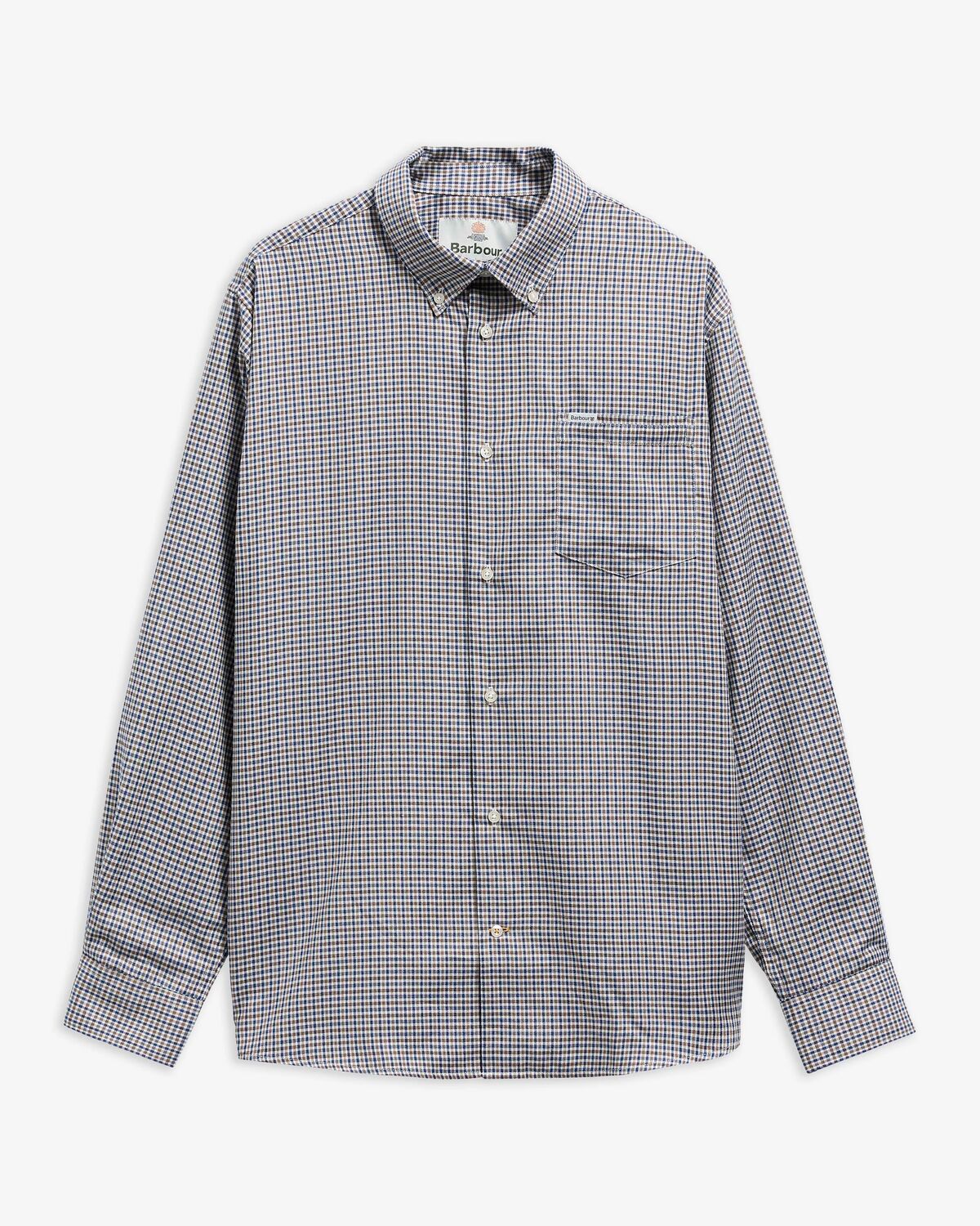 Barbour Barnard Check Shirt - Deep Blue