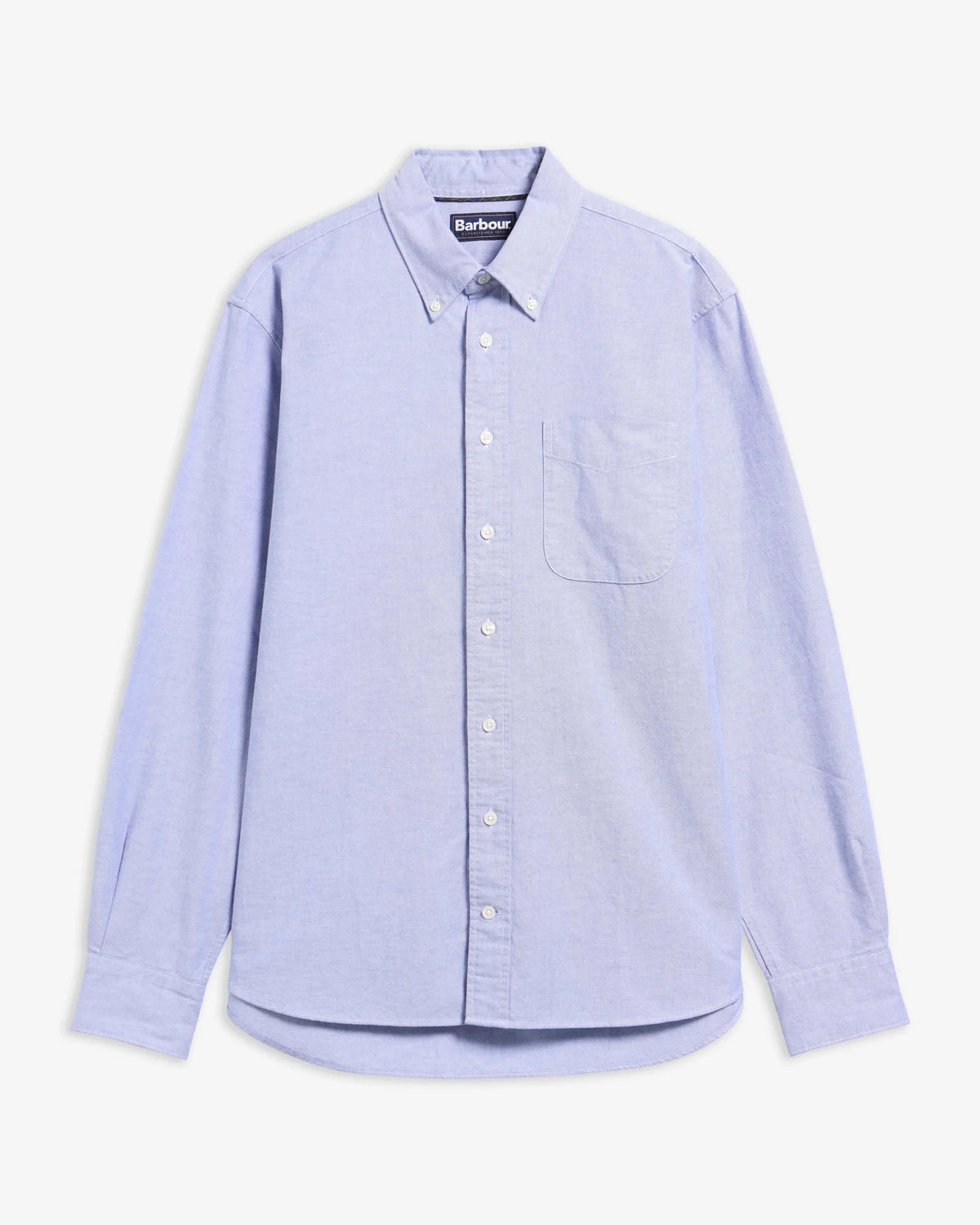 Barbour Oxford Authentic-Fit Long-Sleeved Shirt - Blue