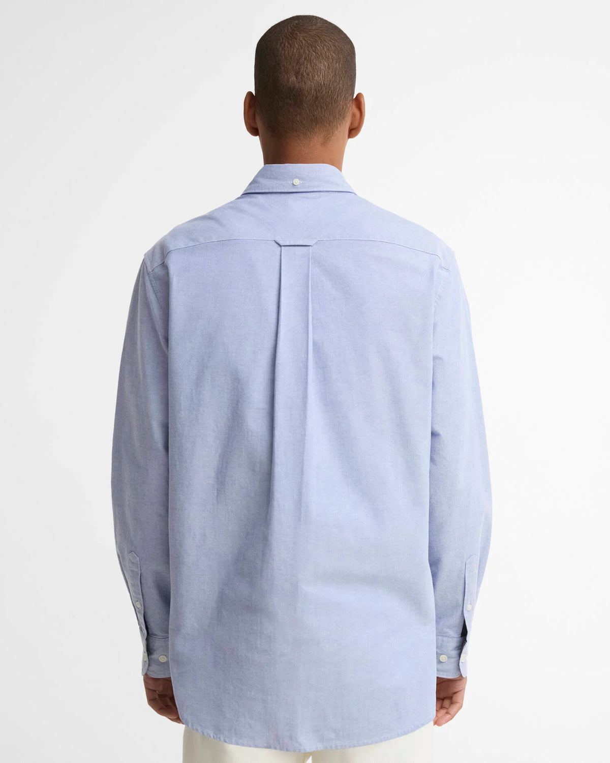 Barbour Oxford Authentic-Fit Long-Sleeved Shirt - Blue