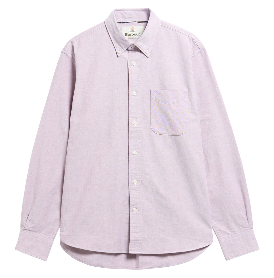Barbour Oxford Authentic-Fit Long-Sleeved Shirt - Red