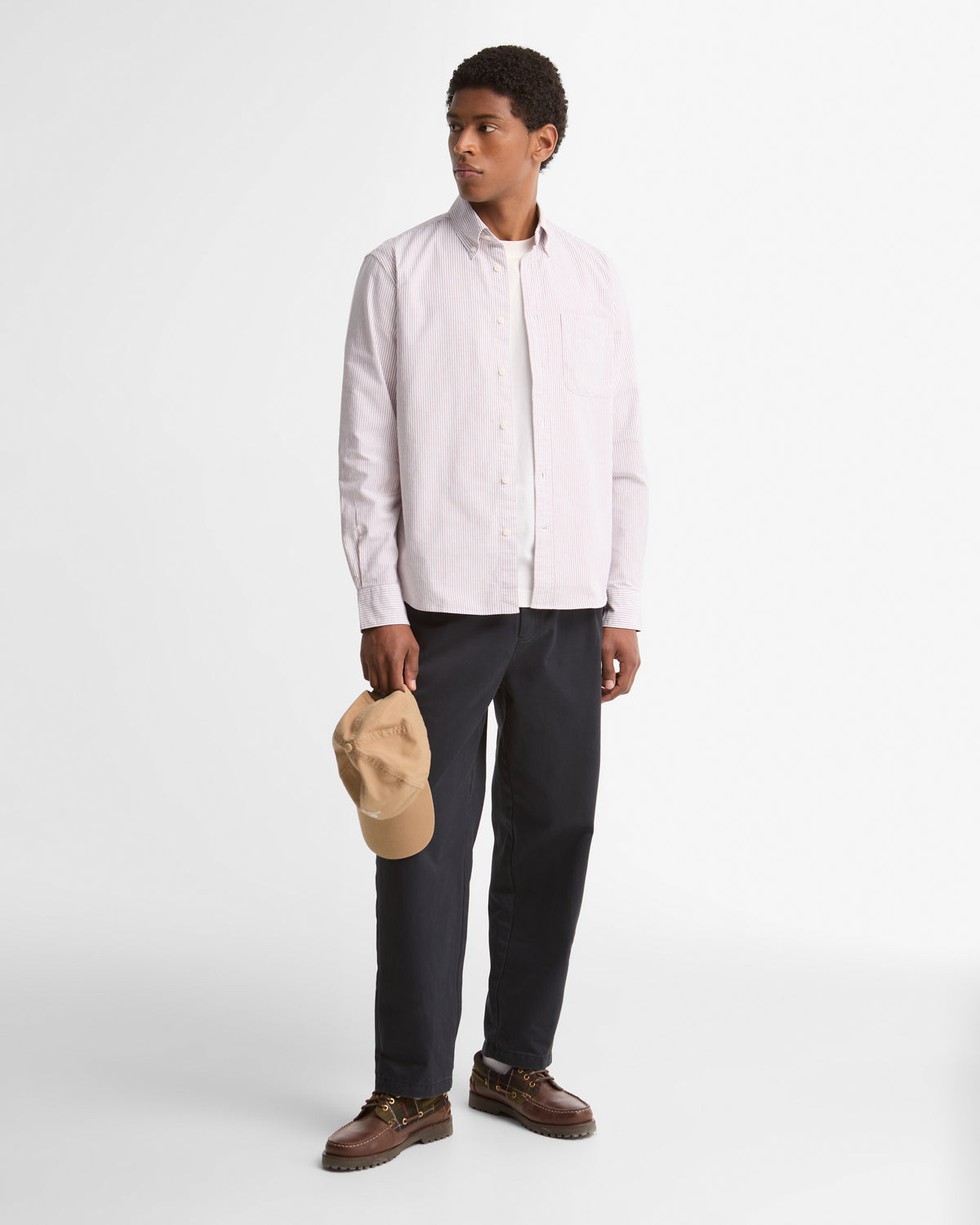Barbour Striped Authentic-Fit Long-Sleeved Shirt - Red