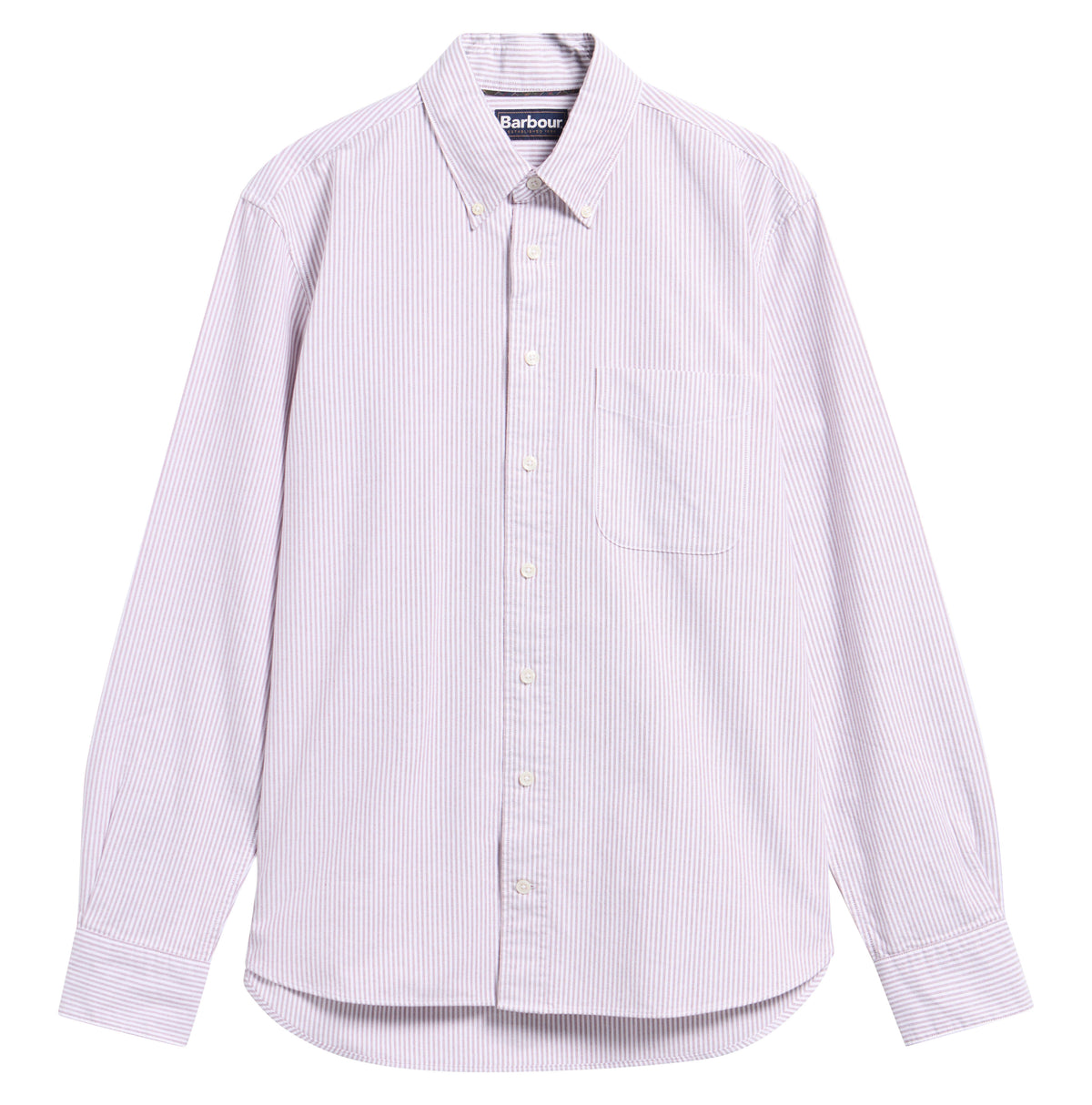 Barbour Striped Authentic-Fit Long-Sleeved Shirt - Red