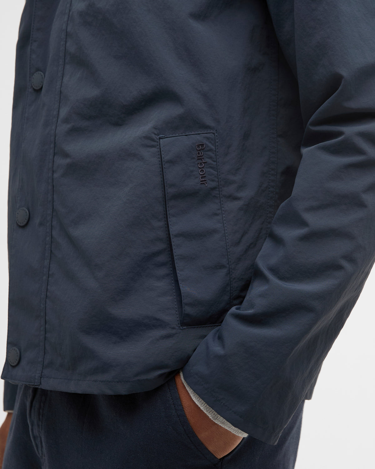 Barbour Tracker Showerproof Jacket - Navy