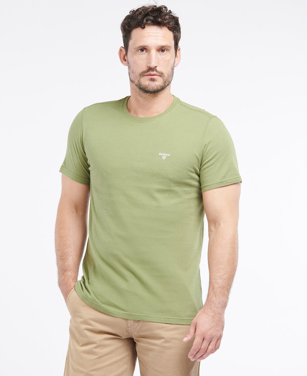 Barbour Essential Sports Tee Burnt - Olive