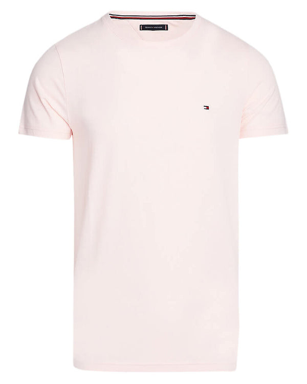 Tommy Hilfiger Crew Neck Extra Slim Fit T-Shirt - Pink