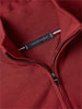 Tommy Hilfiger Essential Cotton Zip Mock - Red