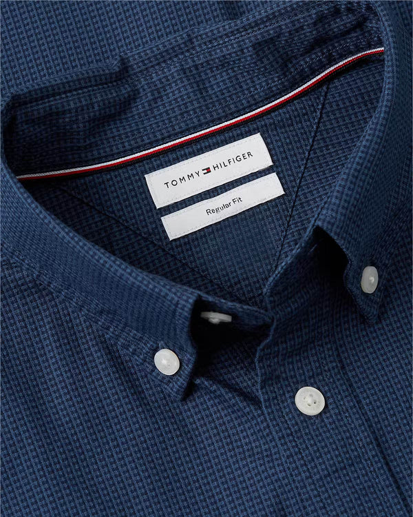 Tommy Hilfiger Dobby Structure RF Shirt - Navy