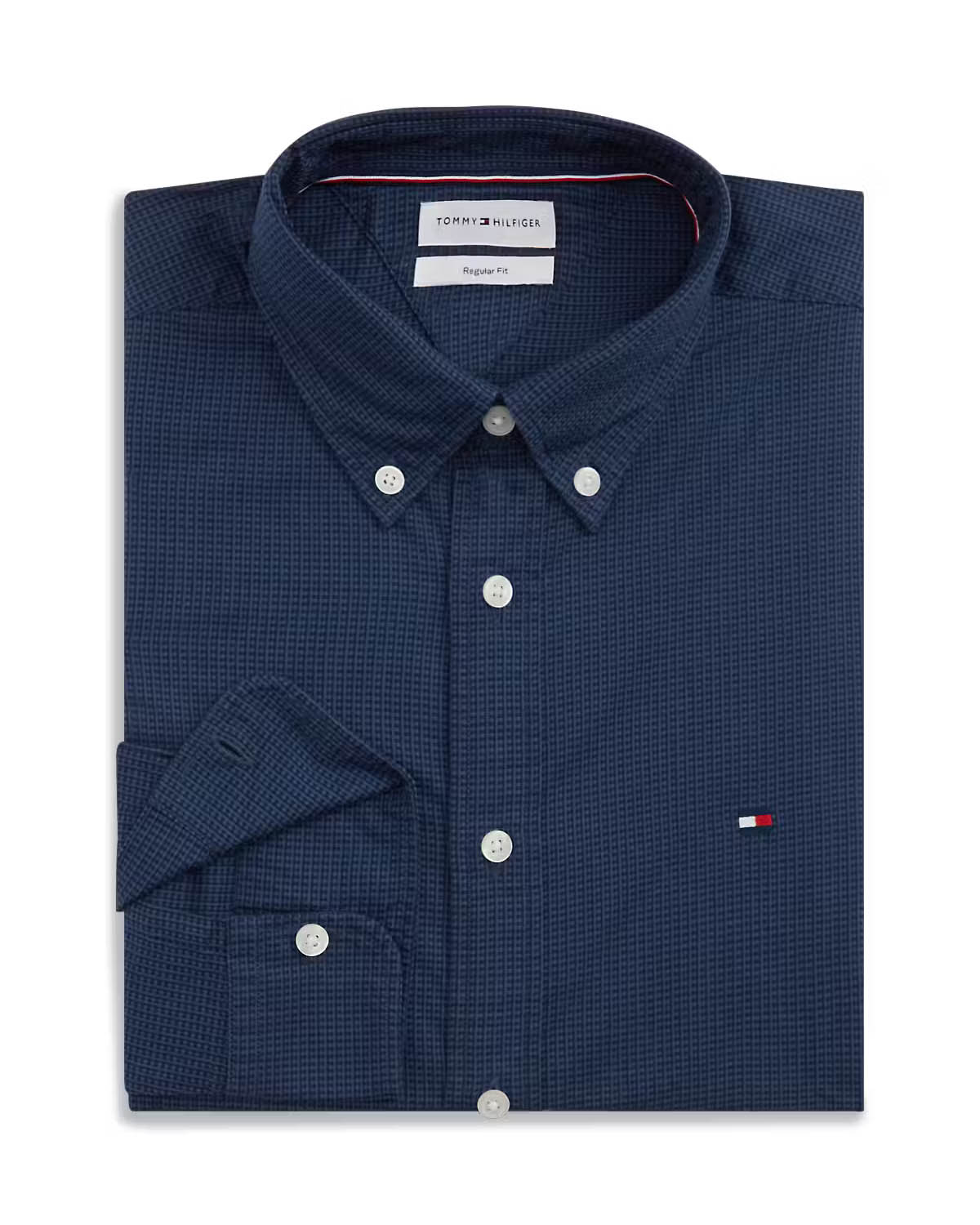 Tommy Hilfiger Dobby Structure RF Shirt - Navy