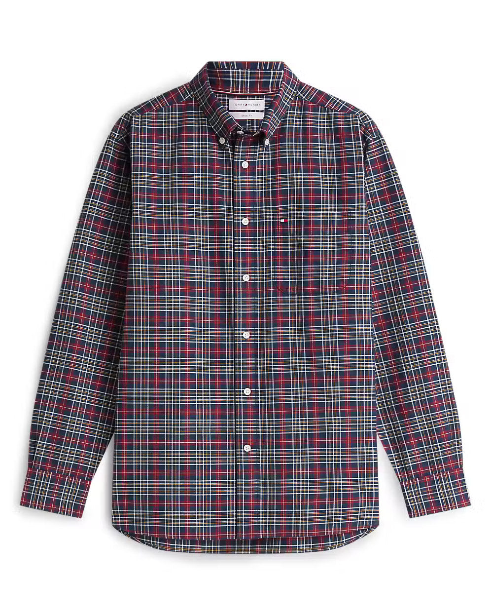Tommy Hilfiger Oxford Tartan Check CF Shirt - Navy