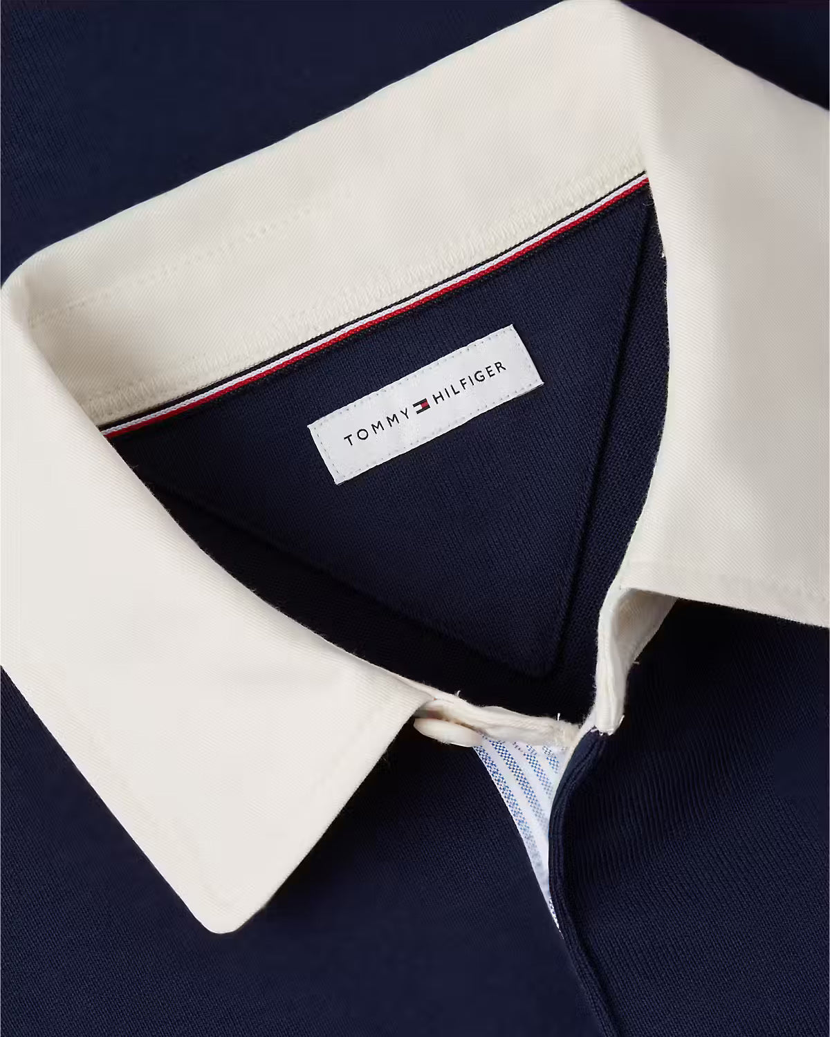 Tommy Hilfiger Essential Solid Rugby - Navy