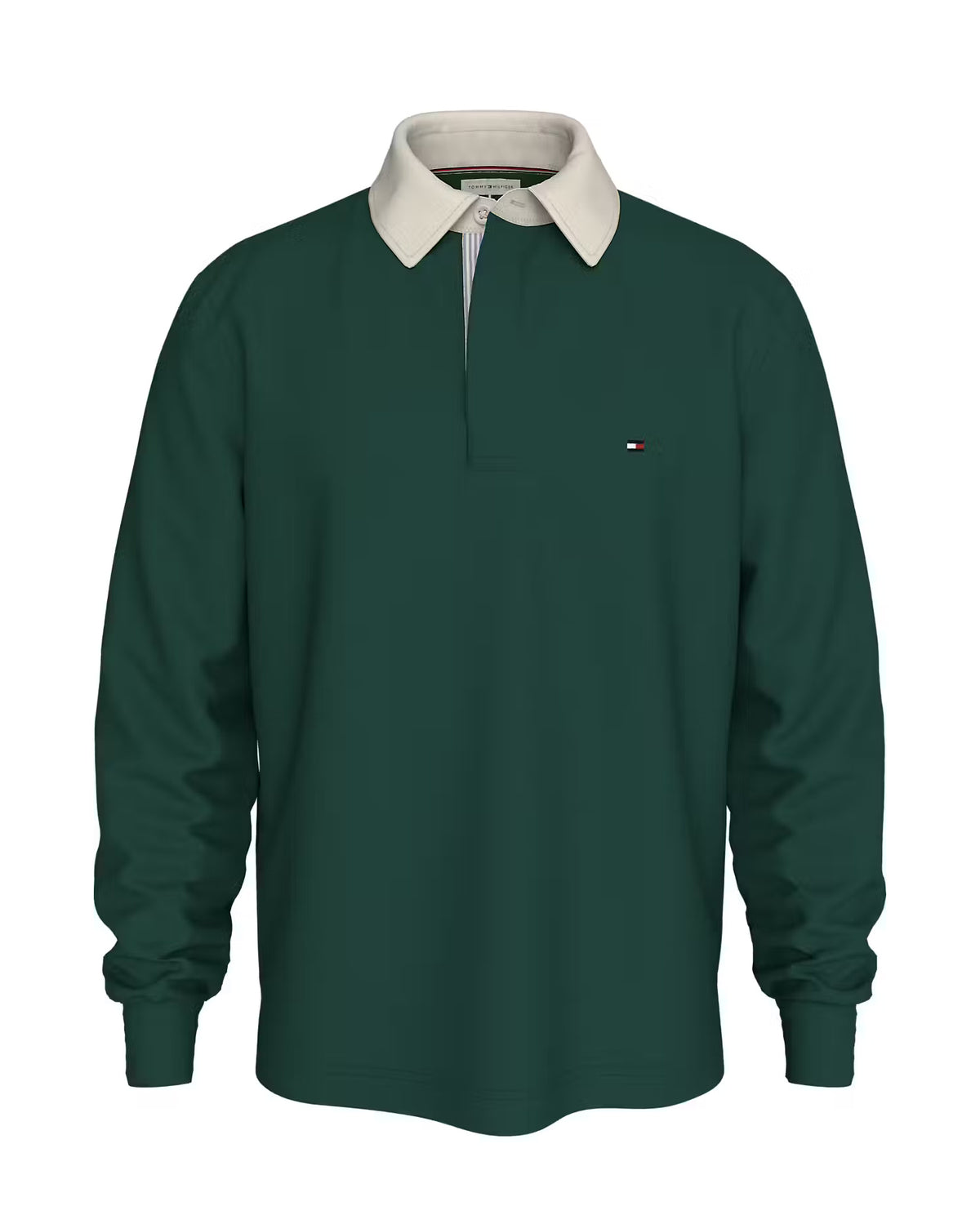 Tommy Hilfiger Essential Solid Rugby - Green
