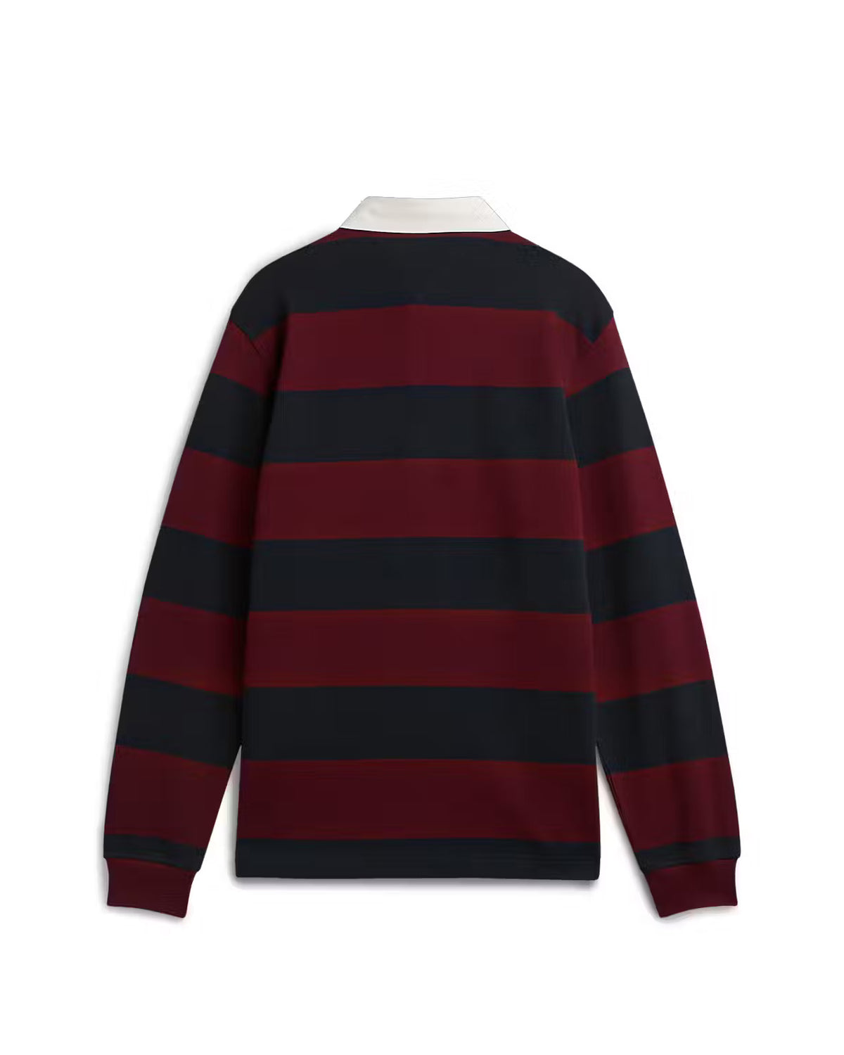 Tommy Hilfiger Essential Stripe Rugby - Burgundy