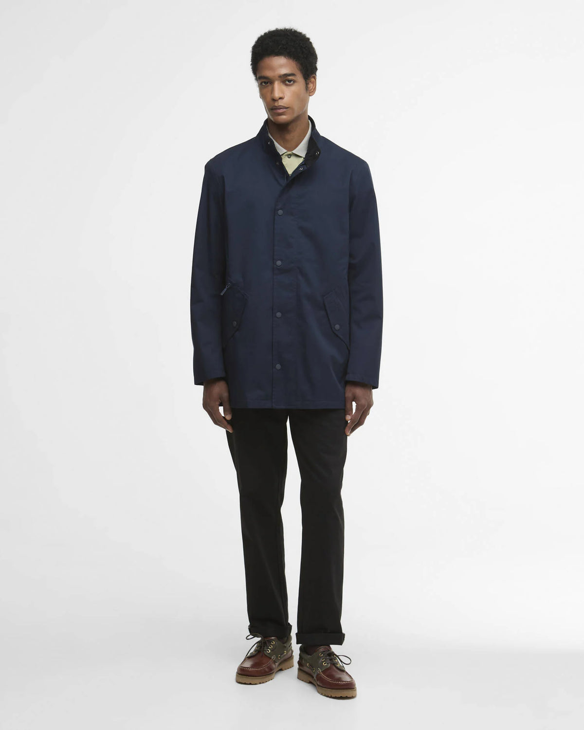 Barbour City Chelsea Waterproof Jacket - Navy