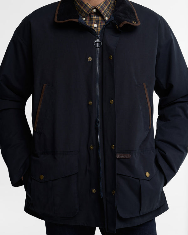 Barbour Bromfield Waterproof Jacket - Navy