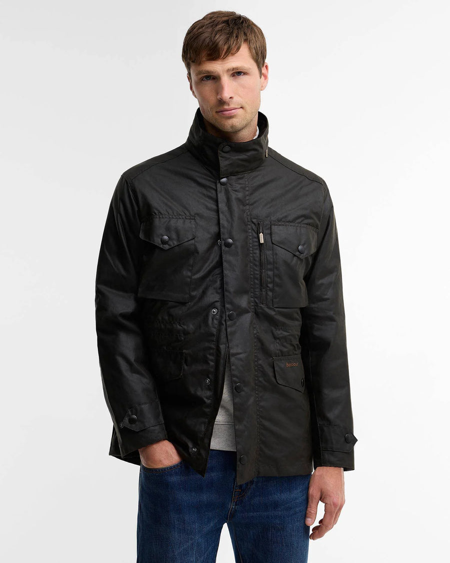 Barbour Sapper Wax Jacket - Olive