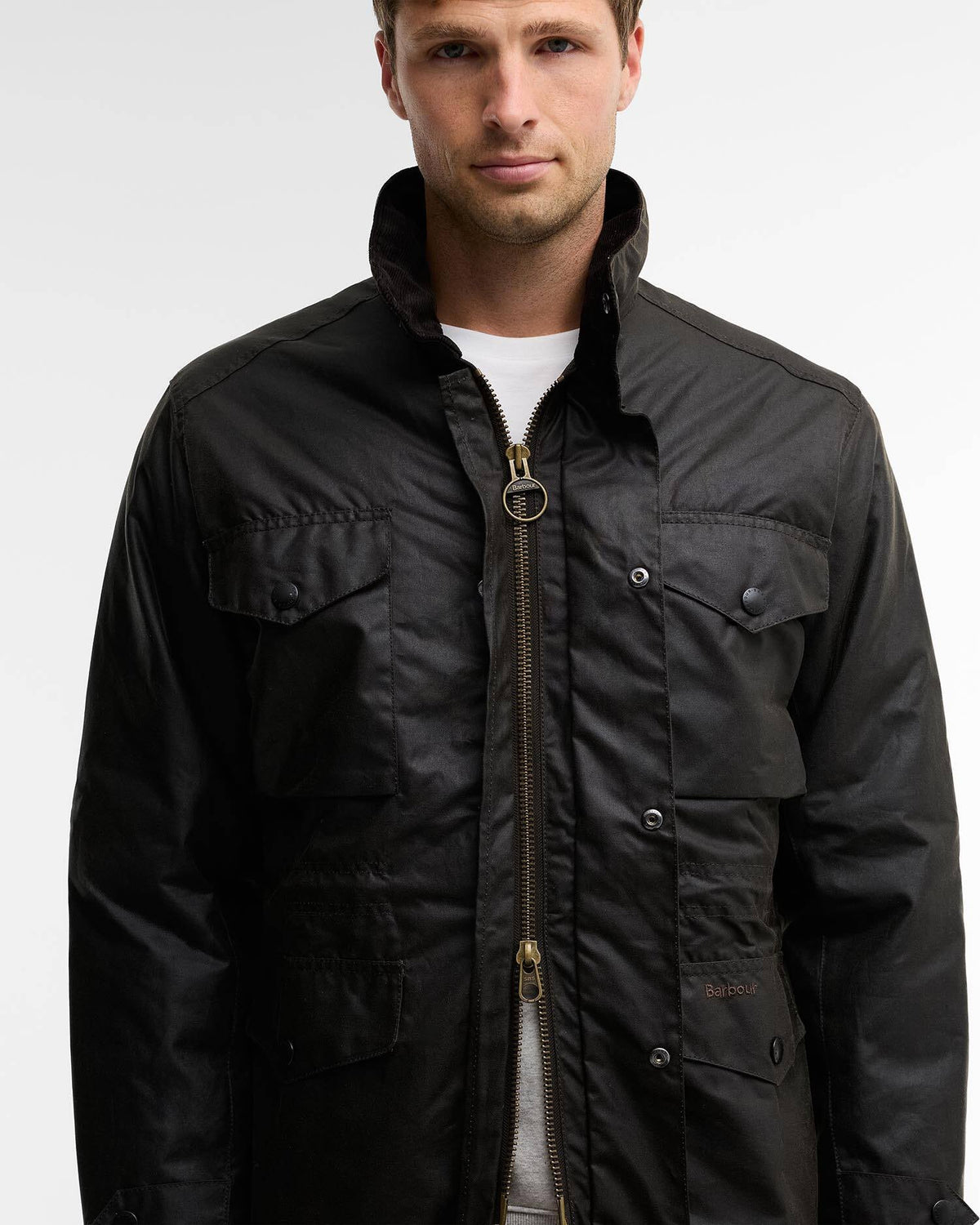 Barbour Sapper Wax Jacket - Olive