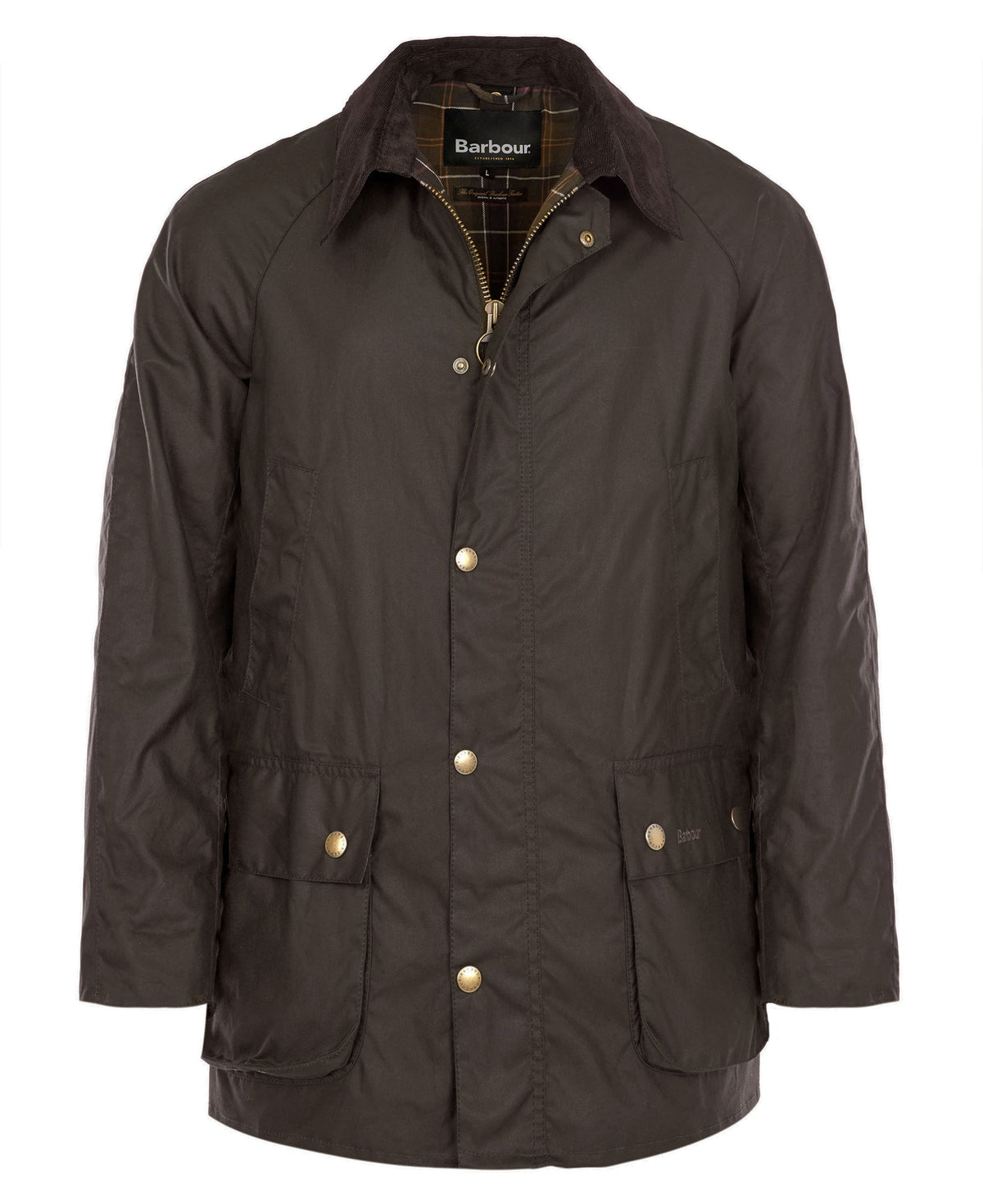 Barbour Ashby Wax Jacket - OLIVE