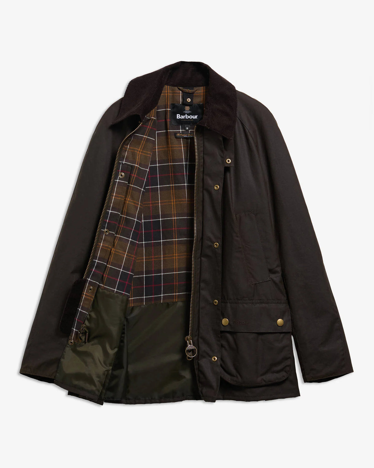 Barbour Ashby Wax Jacket - Olive