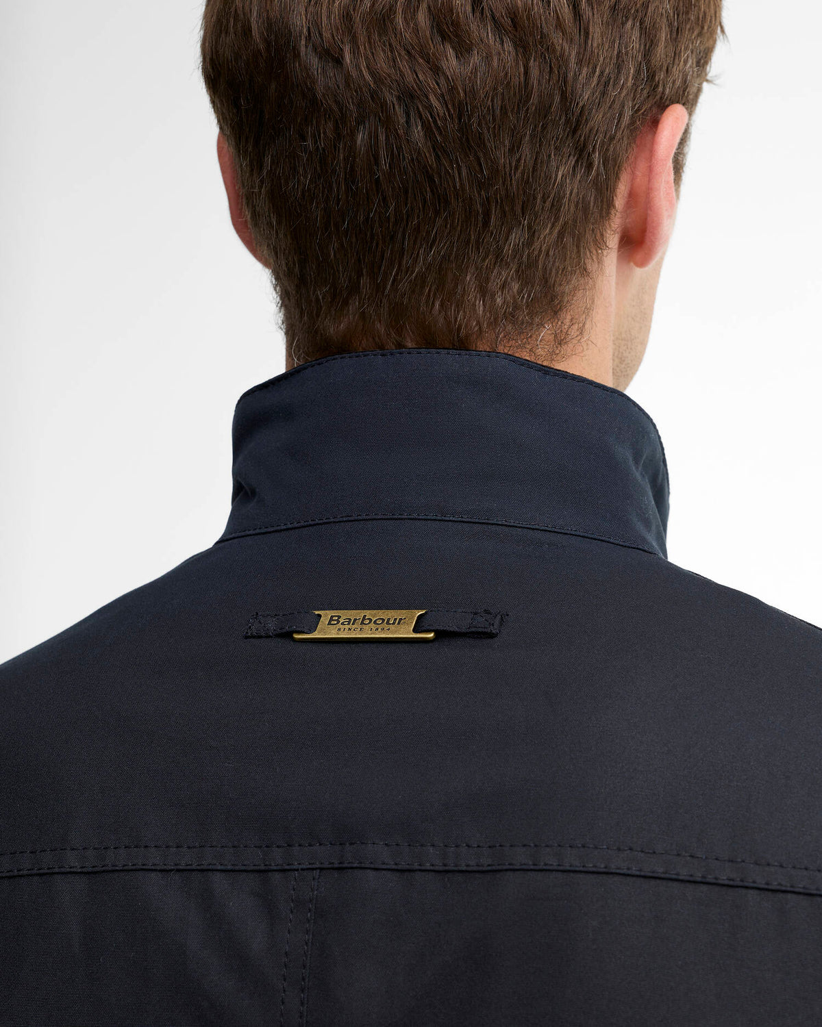 Barbour Ogston Wax Jacket - Navy
