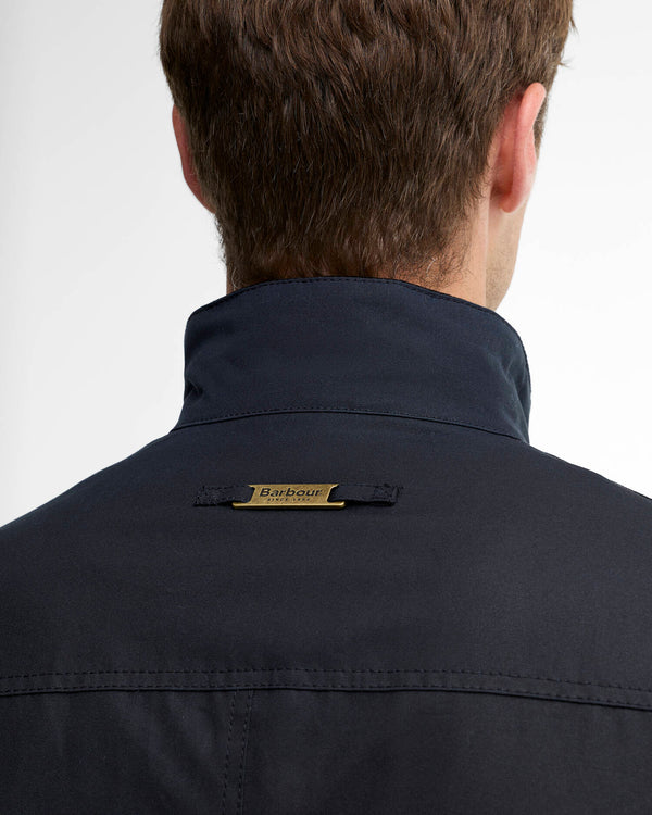 Barbour Ogston Wax Jacket - Navy