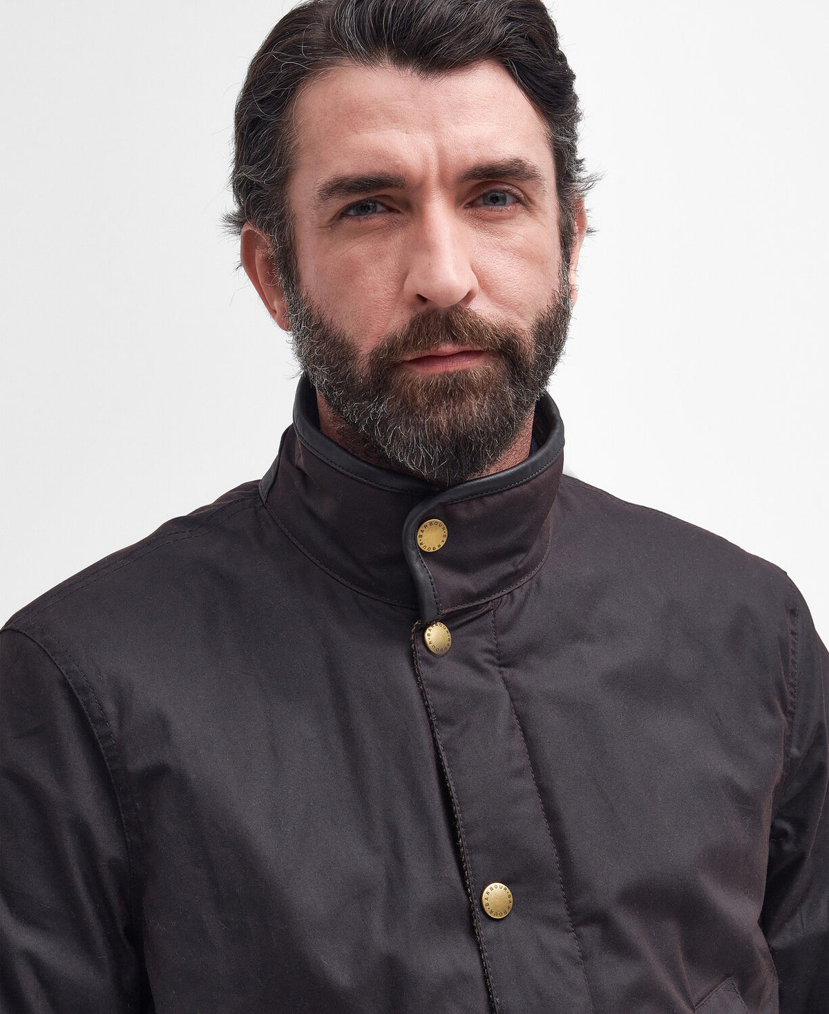 Barbour Hereford Waxed Jacket - Brown