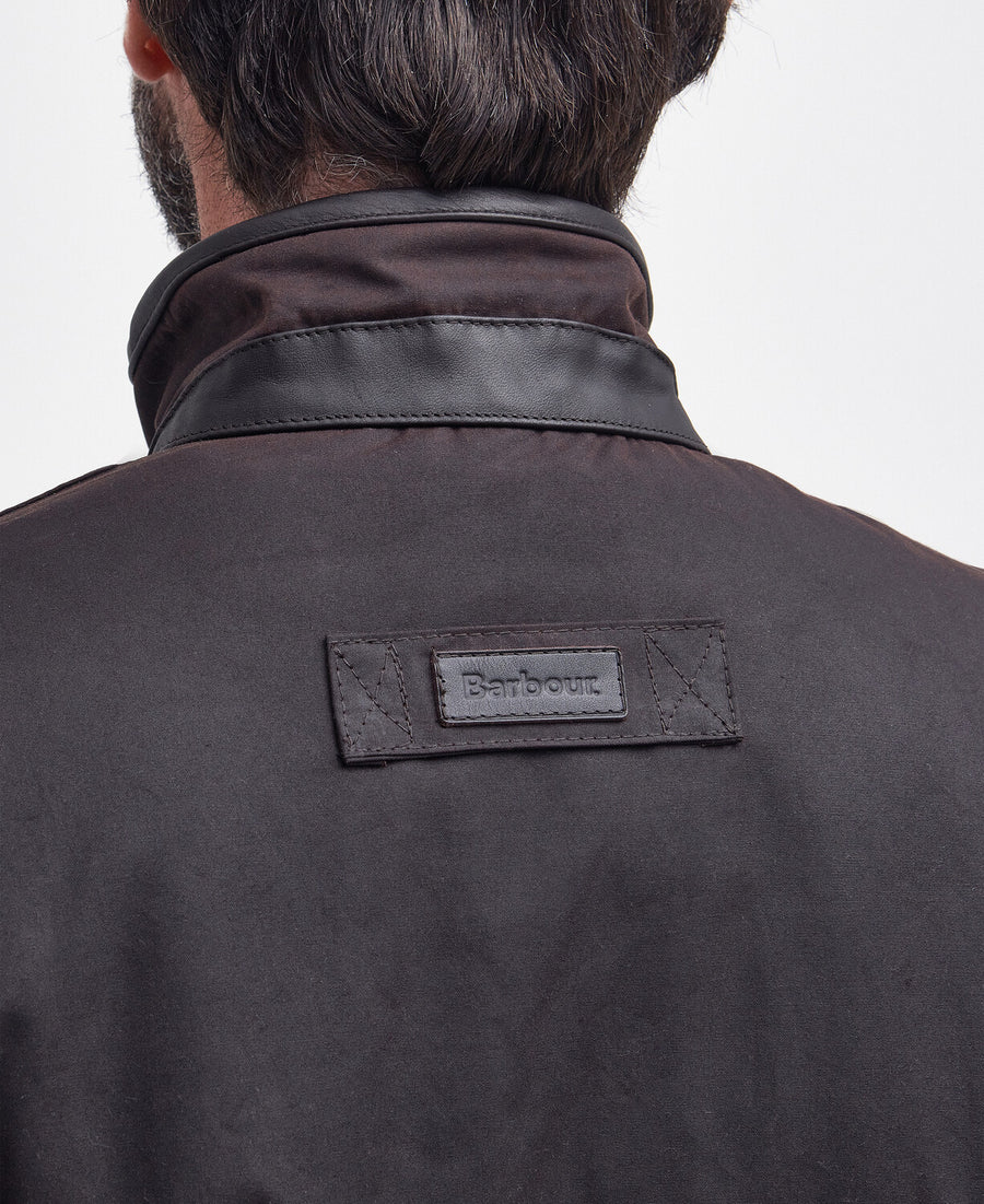 Barbour Hereford Waxed Jacket - Brown