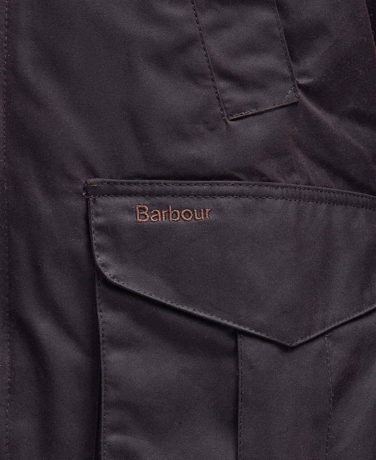 Barbour Hereford Waxed Jacket - Brown