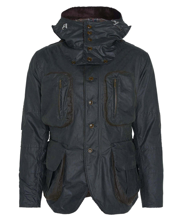 Barbour X TO KI TO Outland Wax Jacket - Green