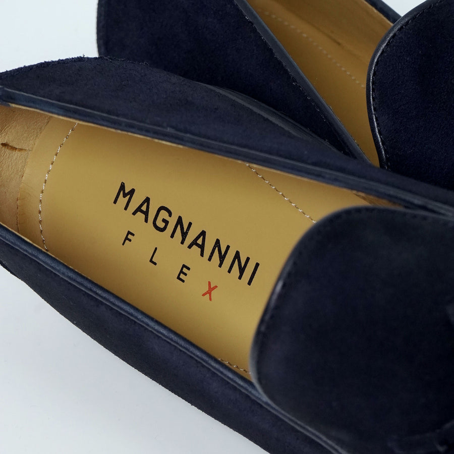 Magnanni Estepa II Suede Tassel Loafer - Navy