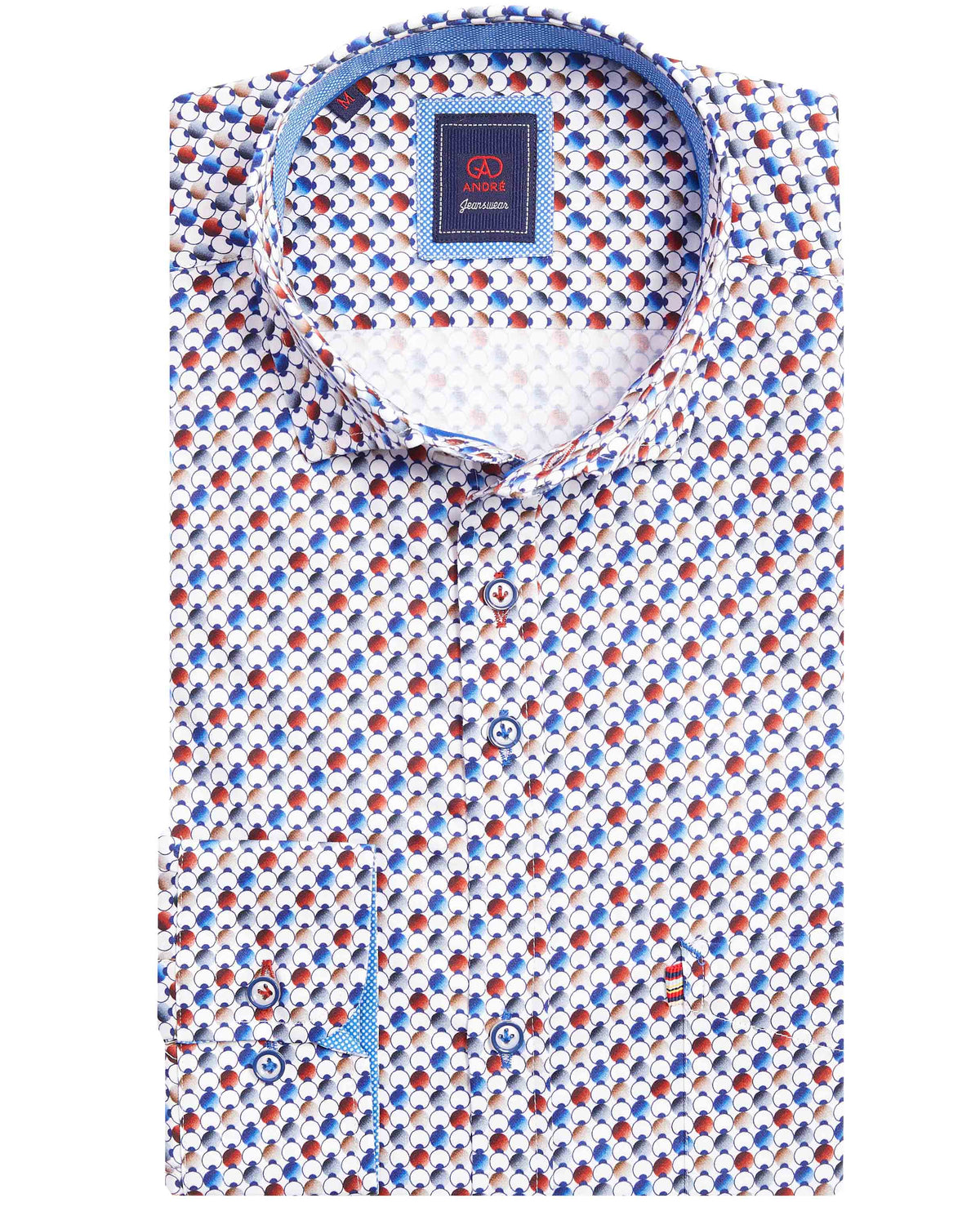 Andre 'Milan' Casual Shirt - Copper