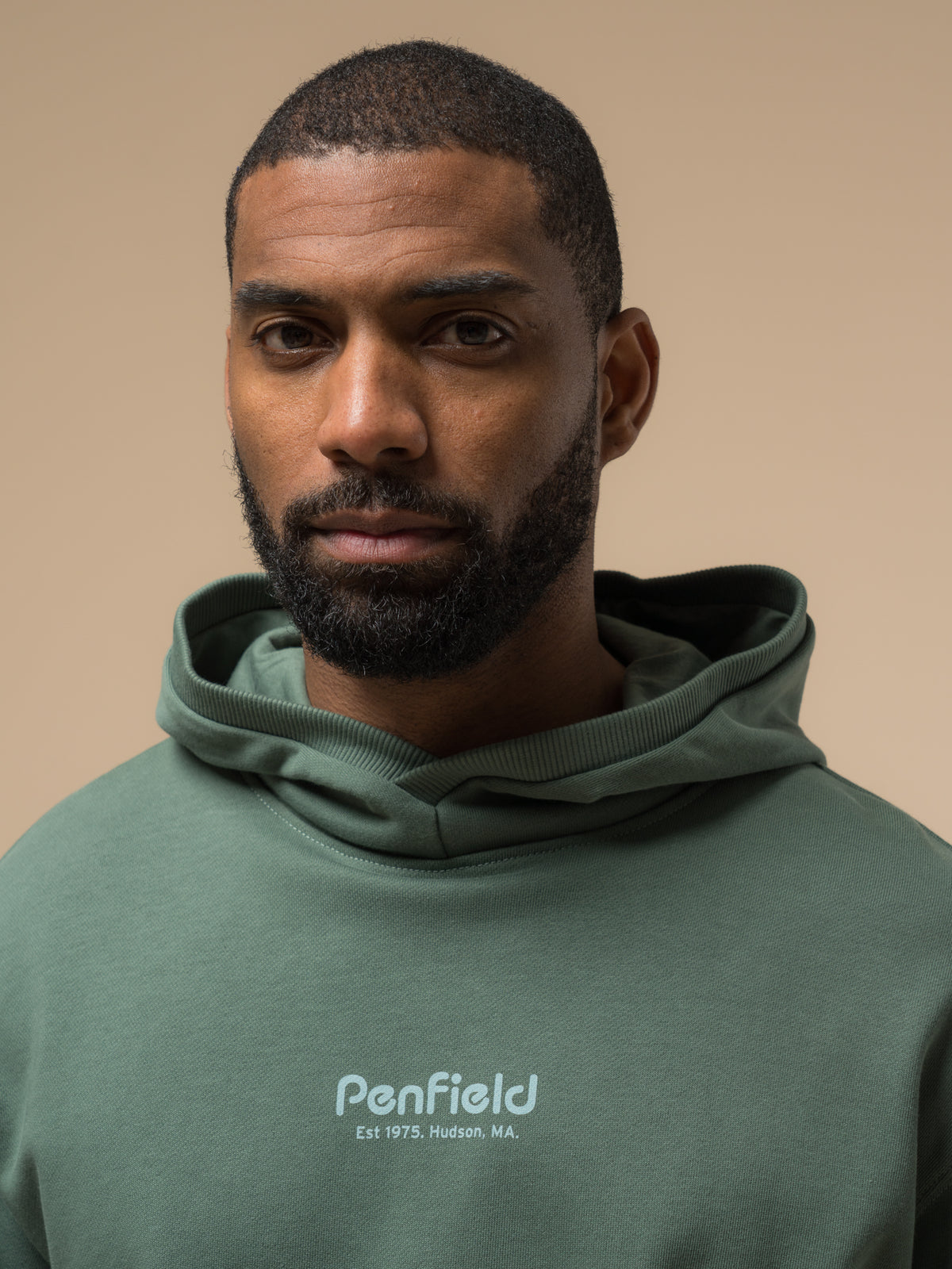 Penfield Circle Landscape Hoodie - Green