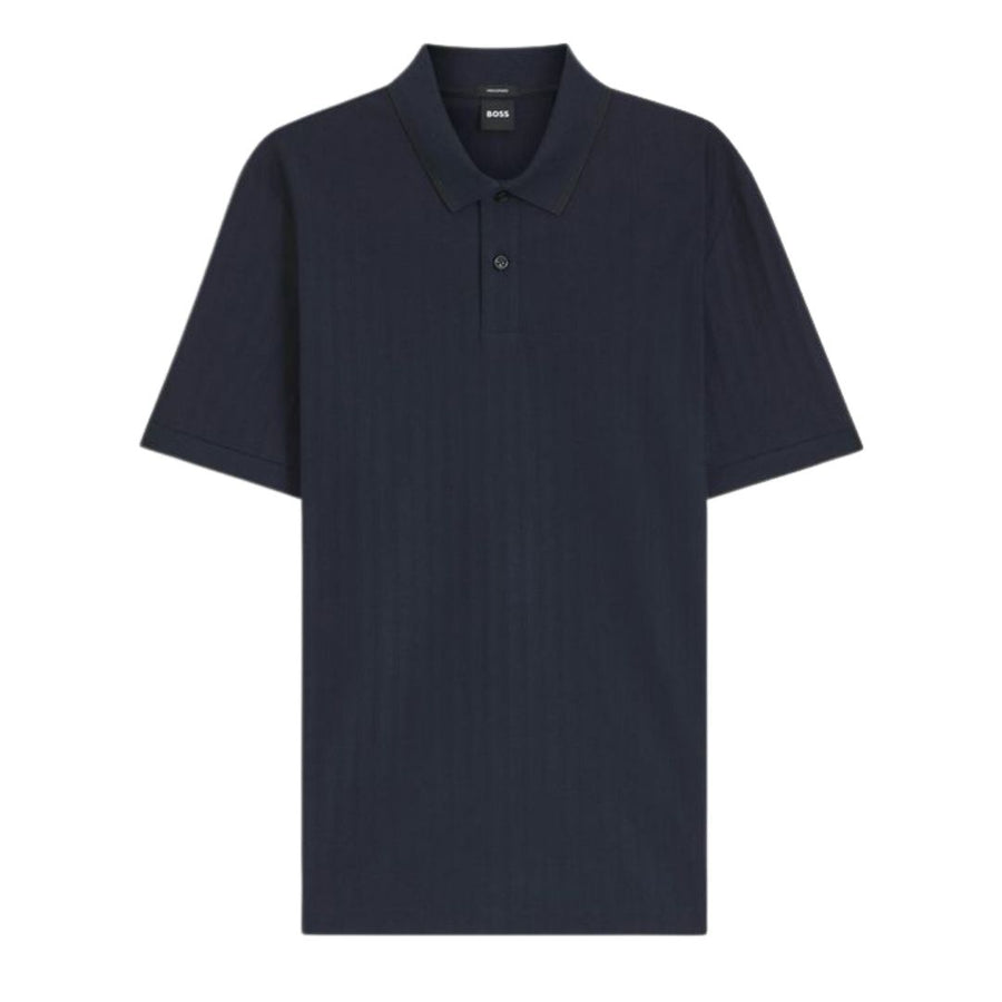 BOSS Black H-Parlay Polo Shirt - Dark Blue